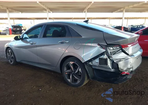 2021 Hyundai Elantra Limited from USA, damaged, VIN 5NPLP4AG7MH028883